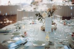 Table invité élégante au Petit roulet