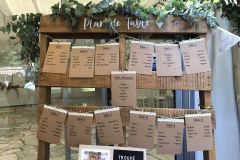 Plan de table Mariage champêtre