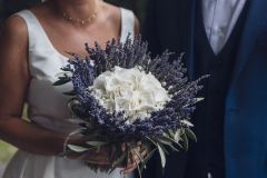 Bouquet de mariée lavande