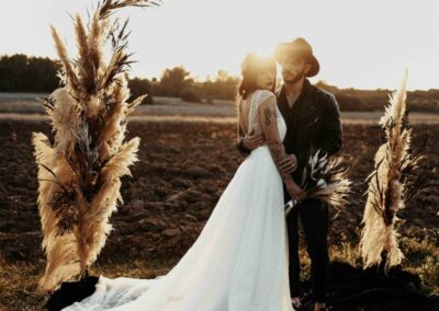 Mariage Halloween – bohème & rock